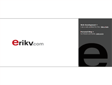 Tablet Screenshot of erikv.com
